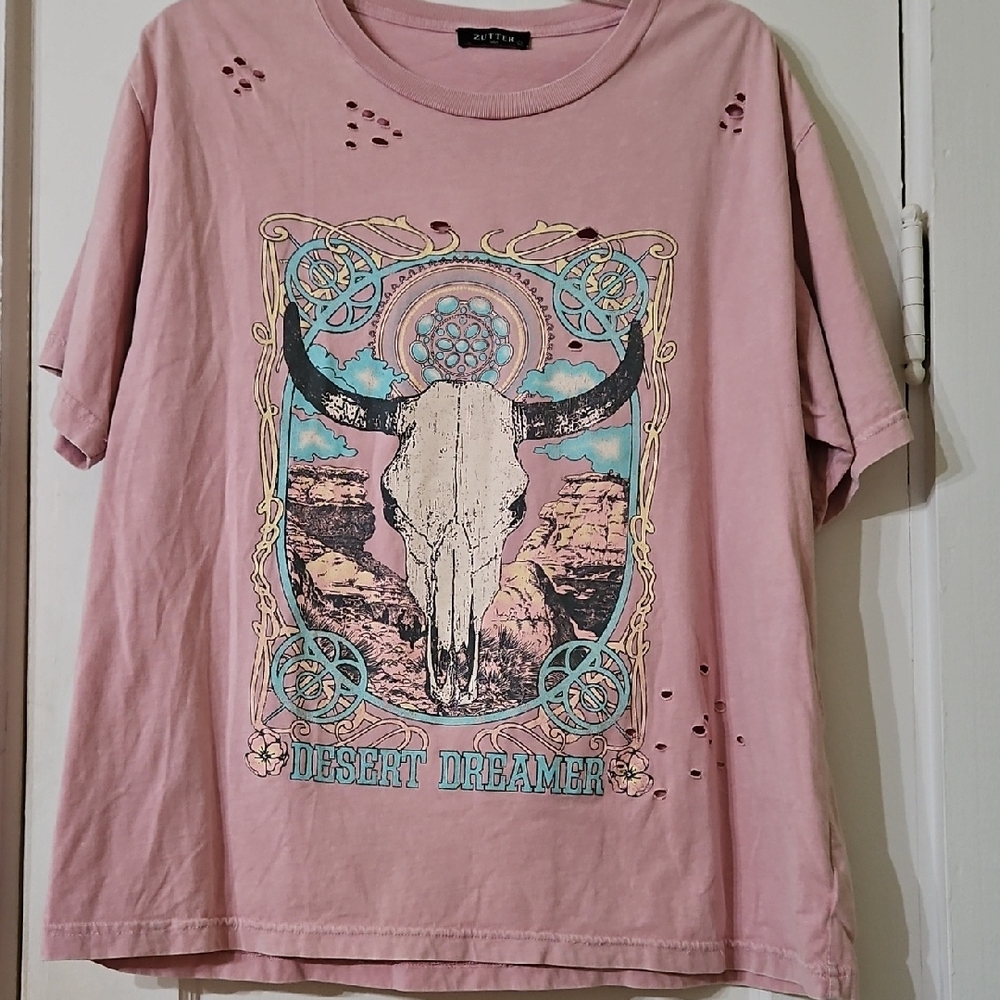 Zutter USA Pink Tee
